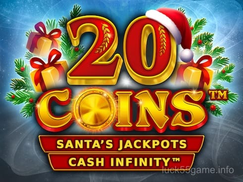 20 Coins Santas Jackpots Game Image